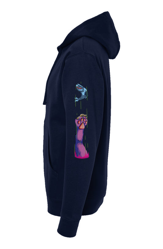 independent zip hoody