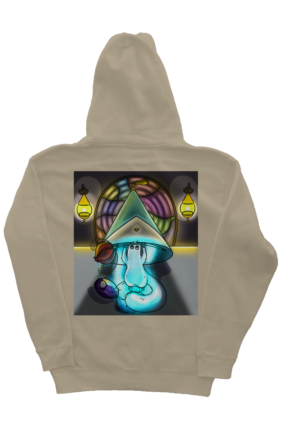 Curious Brush Friend Hoodie