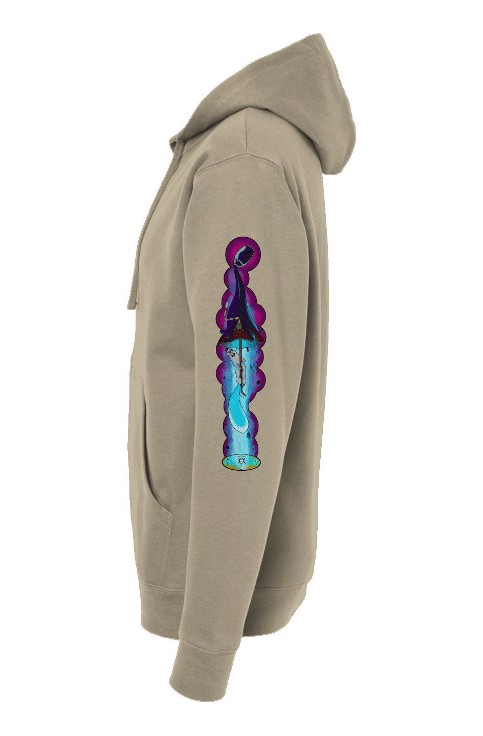 Curious Brush Friend Hoodie