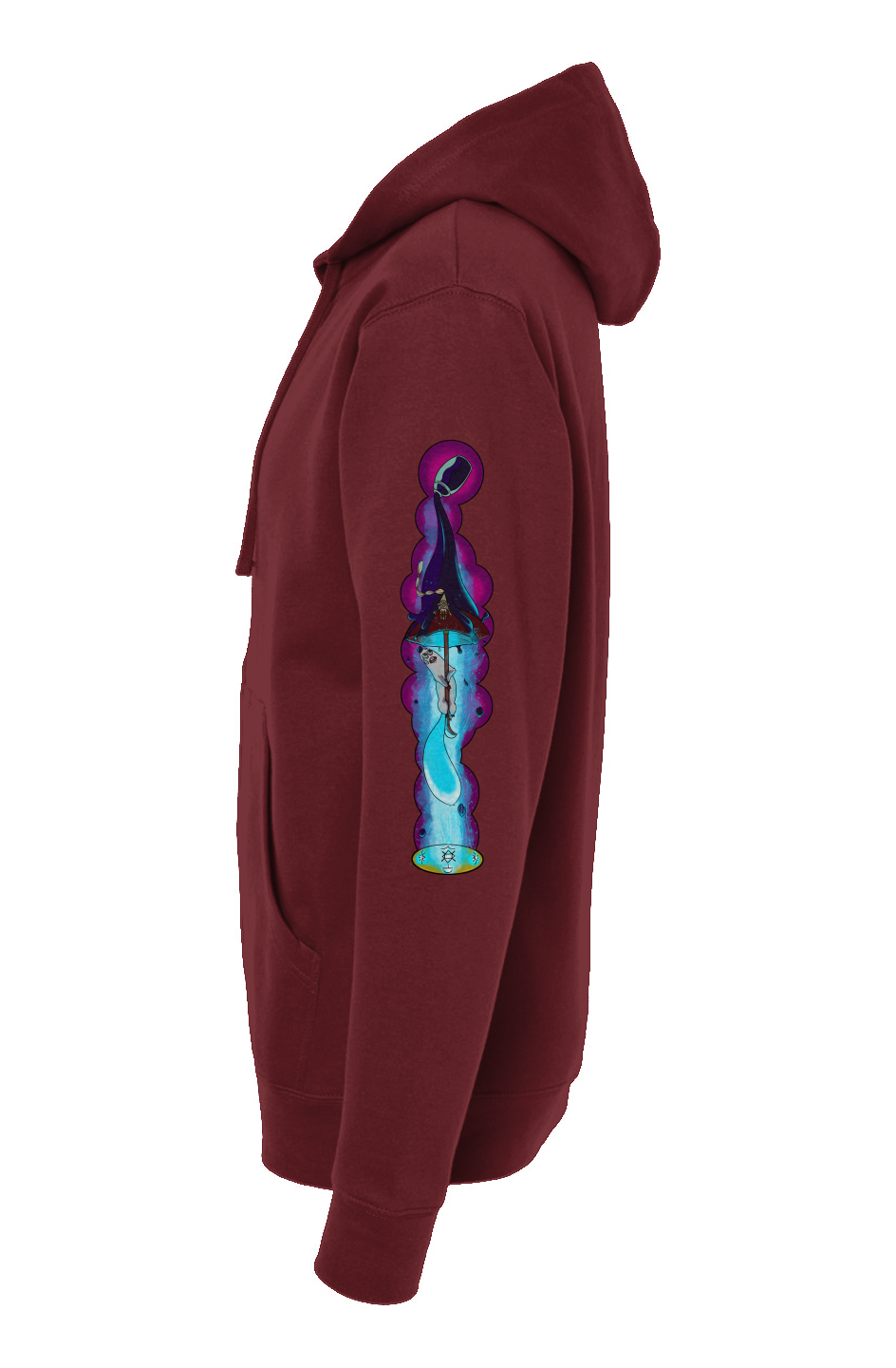 Curious Brush Friend Hoodie