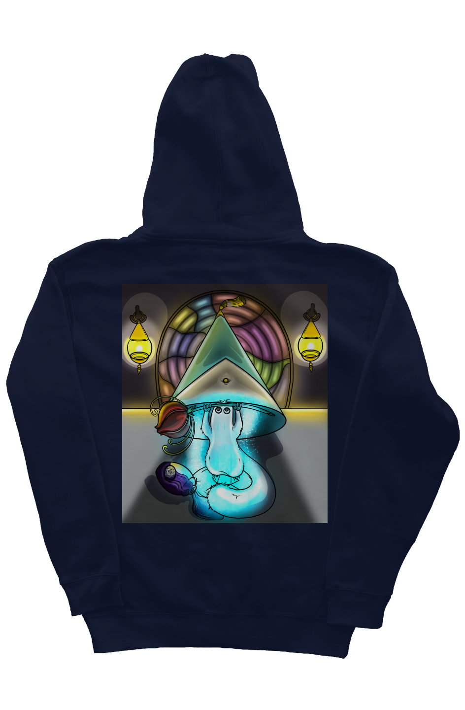 Curious Brush Friend Hoodie