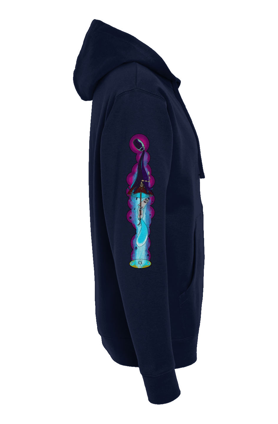 Curious Brush Friend Hoodie