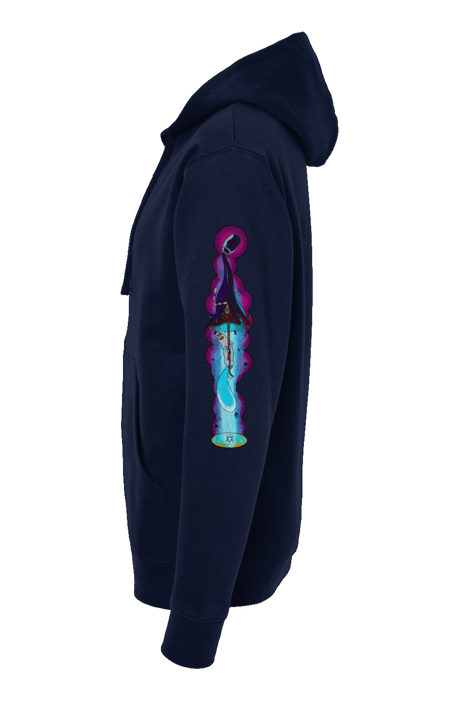 Curious Brush Friend Hoodie
